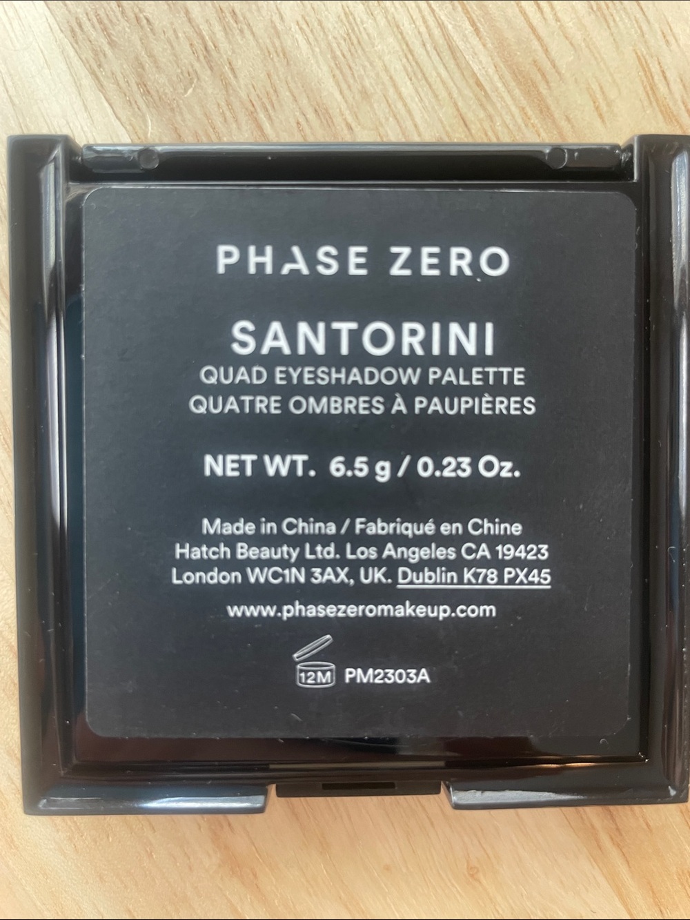 Santorini Quad Eyeshadow Palette - Neutral Browns